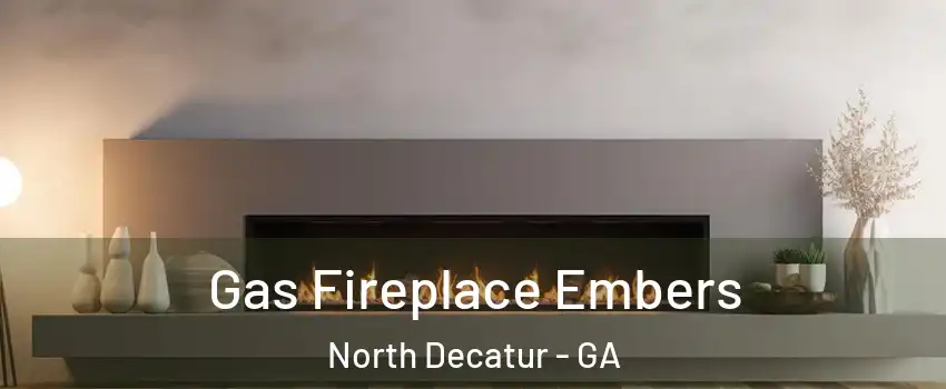  Gas Fireplace Embers North Decatur - GA