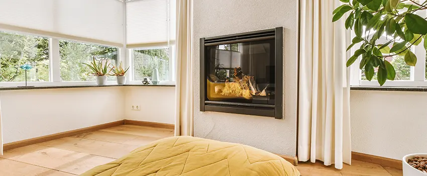 Residential Fireplace Ceramic Glass Installation in North Decatur, GA