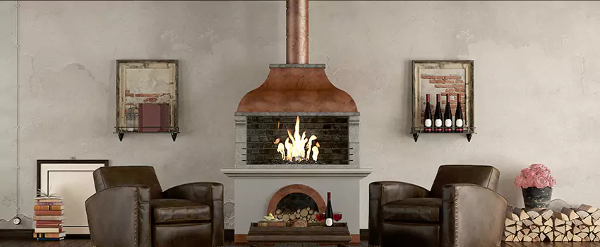 Thelin Hearth Products Providence Pellet Insert Fireplace Installation in North Decatur, GA