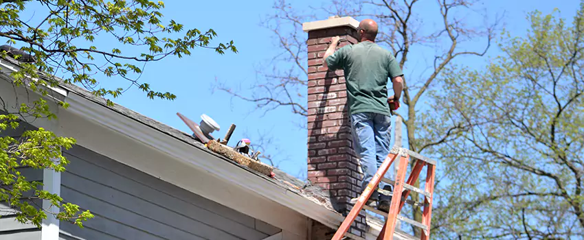 Vinyl and PVC Chimney Flashing Installation in North Decatur, GA