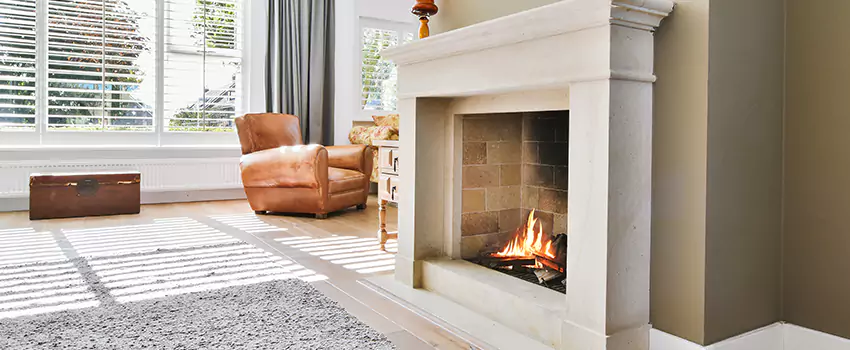 Vintage Fireplace Refacing in North Decatur, Georgia