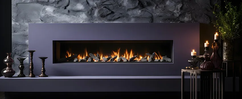 Ember Bed for Ventless Gas Fireplace in North Decatur, GA
